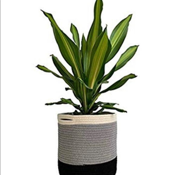 Other - Jute Cotton Rope Planter Basket Storage vase